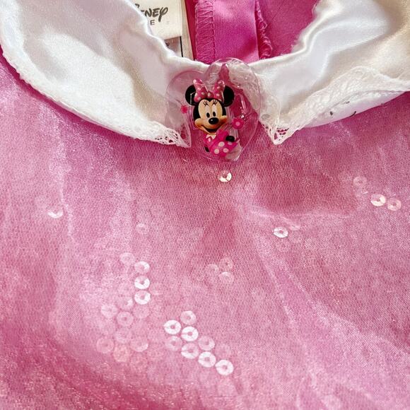 Disney Pink Minnie Mouse Polkadot Costume Dress - Picture 3 of 15